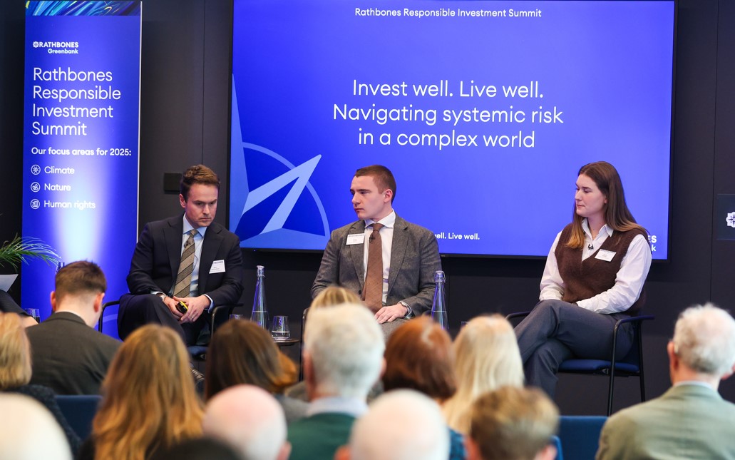 Speakers at the Responsible Investments conference