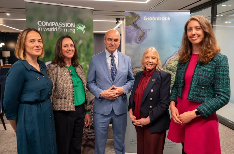 Attendees of our Compassion in World Farming event