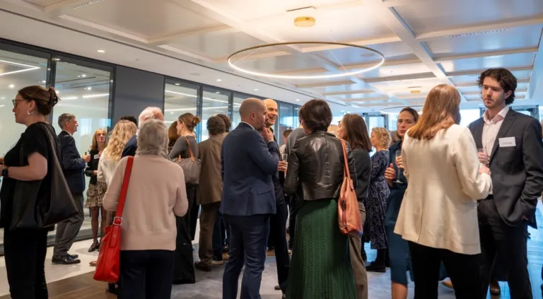 Attendees of our Compassion in World Farming event