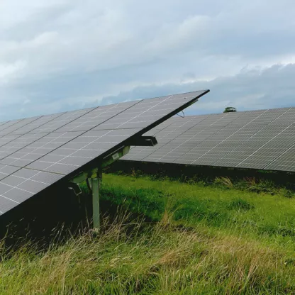 TRIG solar farm solar panels 